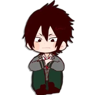 🙂 Tamaki Amajiki My Hero Academia anime, manga, Tamaki, Amajiki, My Hero Academia, character, chibi telegram sticker