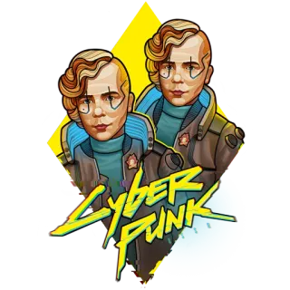 🤖 CYBER PUNK Cyberpunk, Cyberpunk 2077, Videospiel, Spiel, Science-Fiction, Futuristisch whatsapp sticker