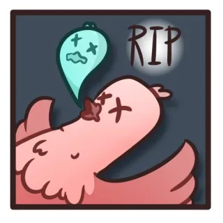 Наташа ГОЛУБКА | @simonburns telegram stickers