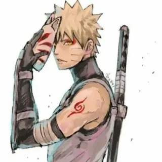 🥵 Naruto Anime, Personaggio, Spada, Manga, Ninja telegram sticker
