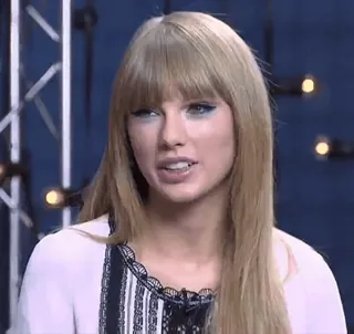 🤍 Taylor Swift singer, songwriter, musician, pop star telegram sticker