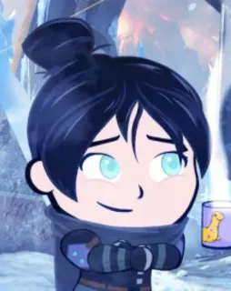😍 Wraith Apex Legends video game, cartoon, sticker, apex legends, wraith telegram sticker