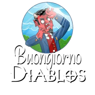 Diablos y Angel whatsapp stickers