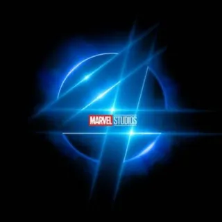 ✅ Fantastic Four MARVEL STUDIOS Fantastic Four, Marvel Studios, Logo, Super-héros, Film, Comics telegram sticker