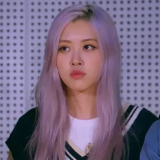 😐 Rose K-pop, Роуз, Певица, Айдол, Корейский, Знаменитость telegram sticker