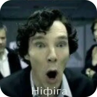 😨 Sherlock Holmes Sherlock Ніфіга whatsapp sticker