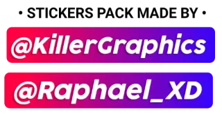 ✍️ @KillerGraphics
@Raphael_XD telegram sticker