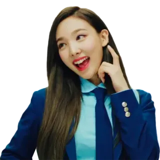 🤔 Nayeon nayeon, kpop, twice, penyanyi, perempuan, idola telegram sticker