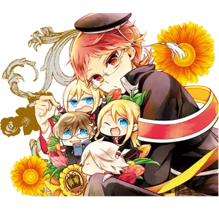 😗 Anime, Manga, Illustration, Personnages, Art, Art numérique whatsapp sticker