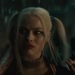🔥 Harley Quinn Suicide Squad Харли Квинн, Марго Робби, Отряд Самоубийц, DC Comics, Злодей, Комиксы, Персонаж whatsapp sticker