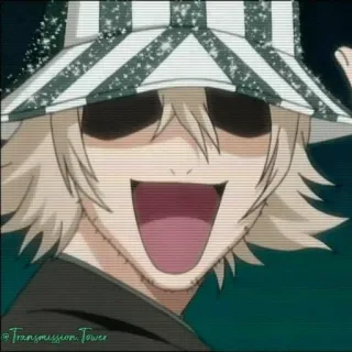 💈 Transmission Tower charakter, anime, cartoon, hut whatsapp sticker