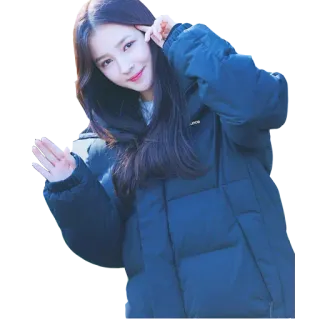 ✋ Nancy kpop, cantante, nancy, idol, asiatica, donna telegram sticker