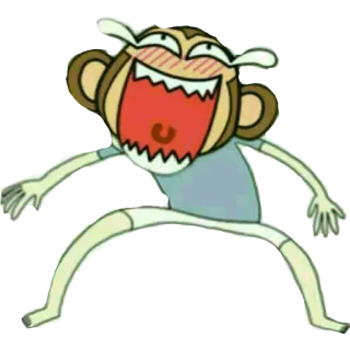 tine si rakyat monyet @tinechicchicc telegram stickers