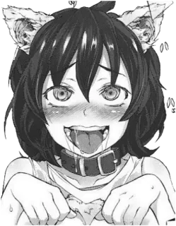 😝 anime, catgirl, meme, humor, ecchi telegram sticker
