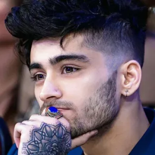 😕 Zayn Malik 人物, 男性, 歌手, 有名人, ゼイン・マリク telegram sticker