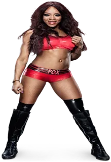 💁 FOX wanita, pegulat, Alicia Fox, olahraga, atlet, merah, sepatu bot telegram sticker