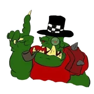 WH40K Orks telegram stickers