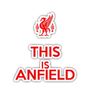 ✨ THIS IS ANFIELD liverpool, anfield, fußball, fußball, this is anfield telegram sticker