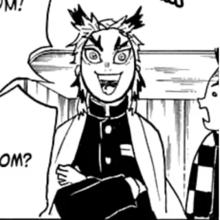 🤡 Rengoku Kyoujurou Demon Slayer rengoku, anime, demon slayer telegram sticker