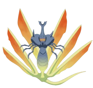 👽 Six Tails Naruto anime, naruto, six tails, monster, tailed beast, insect, horn telegram sticker