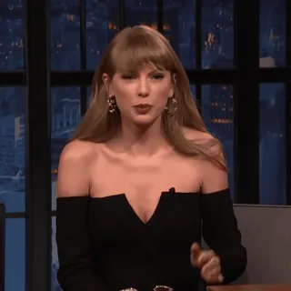 ⌚️ Taylor Swift 歌手, 名人, 金发, 女人, 连衣裙 telegram sticker