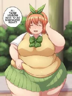 🍔 ALL THOSE LESSONS HAVE TO GO SOMEWHERE, RIGHT? anime, girl, happy, smiling, character, cartoon whatsapp sticker