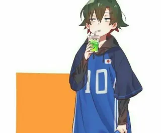 ⛓ Anime, Cartoon, Junge, Getränk, Trikot whatsapp sticker