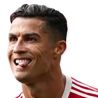 😜 Cristiano Ronaldo football, athlète, football, sport, joueur whatsapp sticker