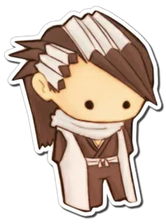 😶 Byakuya Kuchiki Bleach Anime, Mangá, Bleach, Byakuya Kuchiki, Adesivo, Desenho animado, Personagem whatsapp sticker