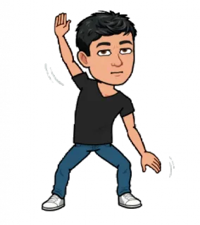 🥊 avatar, cartoon, character, gesture, man, person telegram sticker