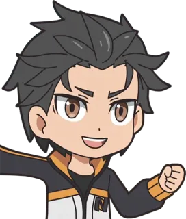 Isekai Quartet :: @bourros telegram stickers