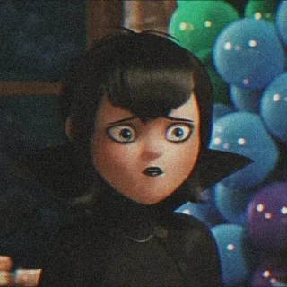 🧃 Mavis Dracula Hotel Transylvania vampire, cartoon, animated, mavis, hotel transylvania whatsapp sticker