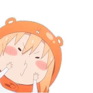 😗 动漫, 卡通, 可爱, 搞笑, 女孩, 角色 whatsapp sticker