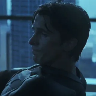 🦇 Bruce Wayne Batman movie, superhero, dark knight, dc comics, christian bale telegram sticker