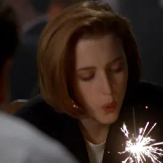 🌈 Dana Scully The X-Files donna, stellina, gillian anderson, dana scully telegram sticker