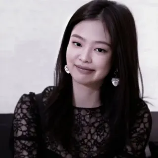 🤿 Jennie kpop, idol, cantante, mujer, retrato whatsapp sticker