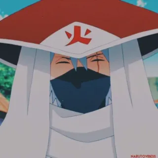 🕸️ Kakashi Hatake Naruto anime, kakashi, hatake, ninja, naruto, sensei telegram sticker