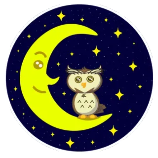 Совушка telegram stickers