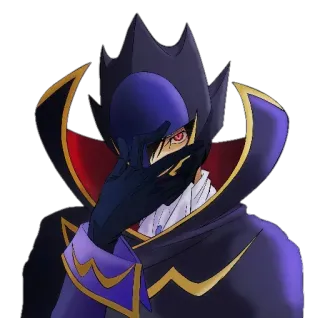 👀 Lelouch Lamperouge Code Geass アニメ, コードギアス, ルルーシュ, ルルーシュ・ランペルージ, ゼロ, アニメキャラクター, 漫画 whatsapp sticker