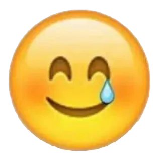 😊 Эмодзи, Смайлик, Счастливый, Плач whatsapp sticker