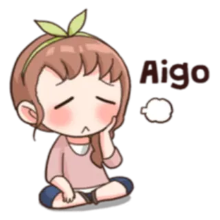 😓 Aigo whatsapp sticker