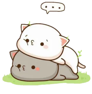 😬 gato, lindo, animal, kawaii, mascota telegram sticker