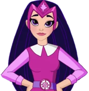 😟 Zatanna superhero, magic, cartoon, DC Comics, Zatanna telegram sticker