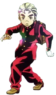 😐 Koichi Hirose JoJo's Bizarre Adventure Anime, Manga, Jojo, Koichi, Personnage, Adolescent whatsapp sticker