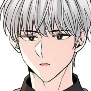 🍚 Anime, Manga, Karakter, Rambut Putih, Pria telegram sticker