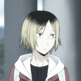 🧼 Kenma Kozume Haikyuu!! Anime, Haikyuu, Kenma, Kenma Kozume, Postać, Manga telegram sticker