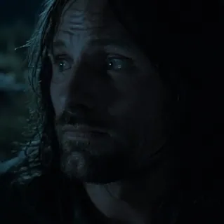 💍 Aragorn Lord of the Rings Aragorn, Senhor dos Anéis, Viggo Mortensen, Fantasia, Filme whatsapp sticker