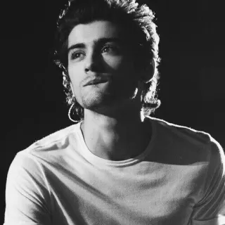 ✖️ Zayn Malik 泽恩·马利克, 单向乐队, 歌手, 肖像, 名人 telegram sticker