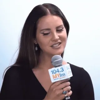 🌟 Lana Del Rey 104.3 MYfm telegram sticker