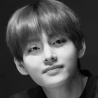 💿 인물 사진, 흑백, 사람, 남성, 흑백, 얼굴 telegram sticker